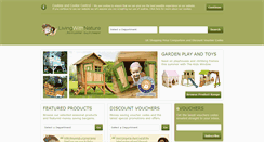 Desktop Screenshot of livingwithnature.com